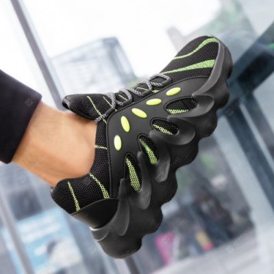 Men Fashion Casual Sports Shoes Big Size Youth Boys Breathable Running Shoes